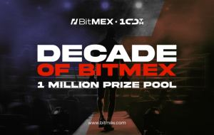 BitMEX Launches the ‘Decade of BitMEX’ Global Campaign With a $1 Million Prize Pool to Celebrate 10 Year Anniversary