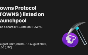 Bitget Launchpool adds Towns Protocol (TOWNS) with over 16M in Token Rewards