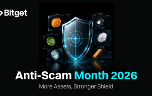 Bitget Launches Anti-Scam Month as Multi-Asset Fraud Loss Hits $442 B
