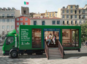 Image: ‘Pub Delivery’: Heineken® brings fans’ matchday ritual – and their ‘lucky pub’ - with them to Lisbon for the UEFA Women’s Champions League final