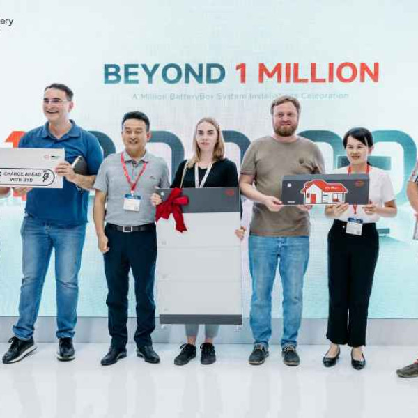Image: BYD Presents New Energy Portfolio at The smarter E Europe and Celebrates 1 Million Installed BatteryBox Systems