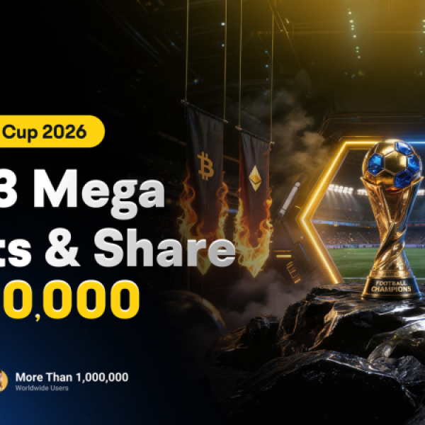 Image: BYDFi Launches Dream World Cup 2026 Campaign with $300,000 Reward Pool
