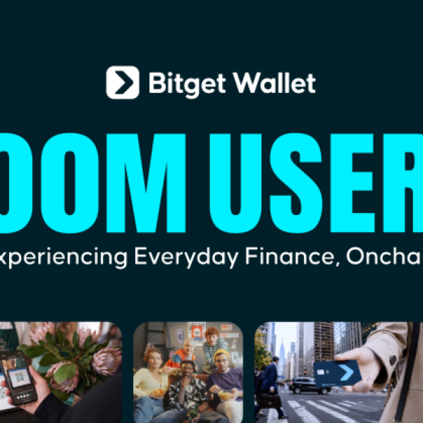 Image: Bitget Wallet Hits 100M Users — and Payments Just Overtook Trading