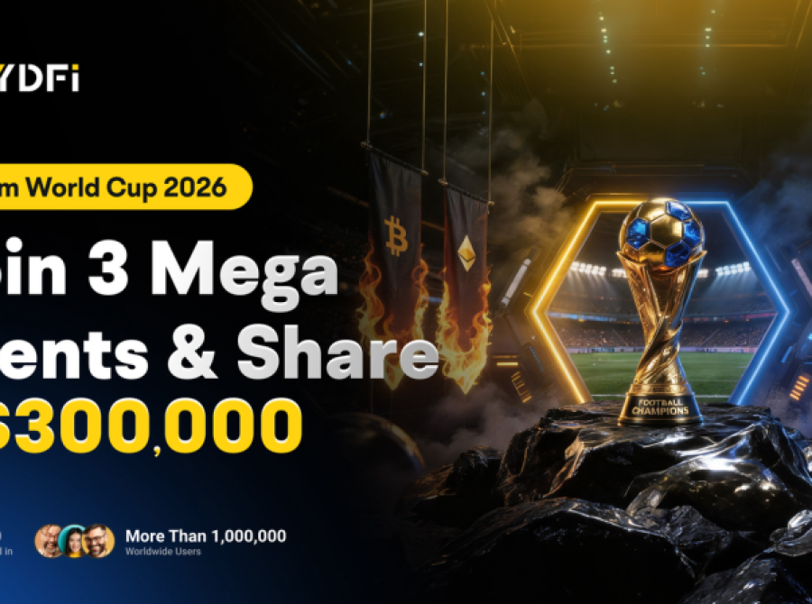 Image: BYDFi Launches Dream World Cup 2026 Campaign with $300,000 Reward Pool