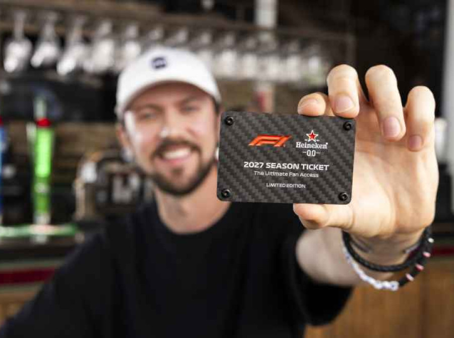 Image: Heineken Calls on Brandon Burgess, Max Verstappen and Other Famous F1 Faces to Launch Search for the 2027 Heineken® x F1® Season Ticket Holder