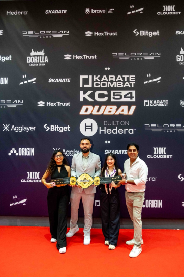 Bitget Delivers A Knockout Experience: VIP Access to Karate Combat’s KC54 Dubai UFC Fight